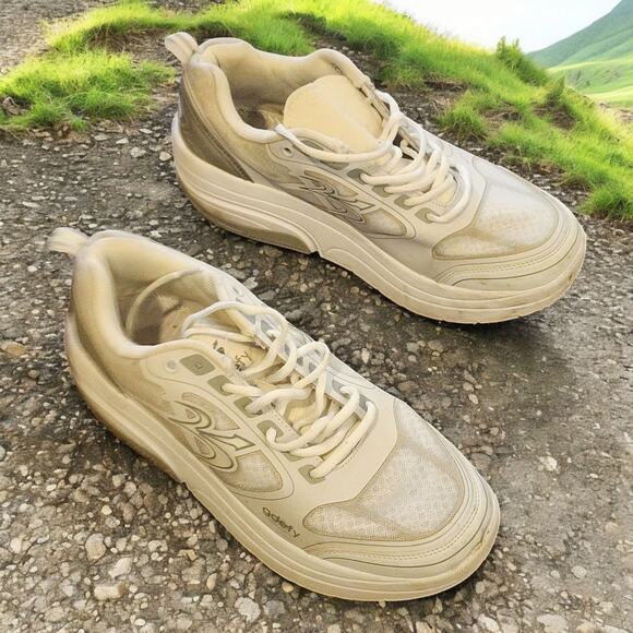 Gdefy Womens Size 11 Gravity Defyer Versoshock White Lace Up Shoes TB9022FWS-M - Picture 2 of 9